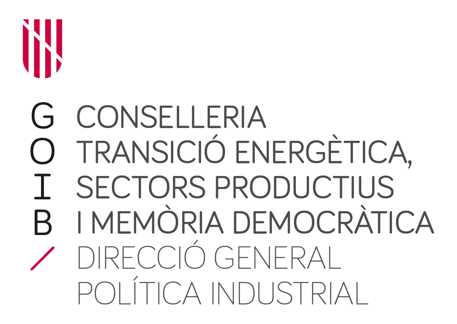 CONSELLERIA TRANSICIÓ ENERGÈTICA, SECTORS PRODUCTIUS I MEMÒRIA DEMOCRÀTICA - DIRECCIÓ GENERAL POLÍTICA INDUSTRIAL